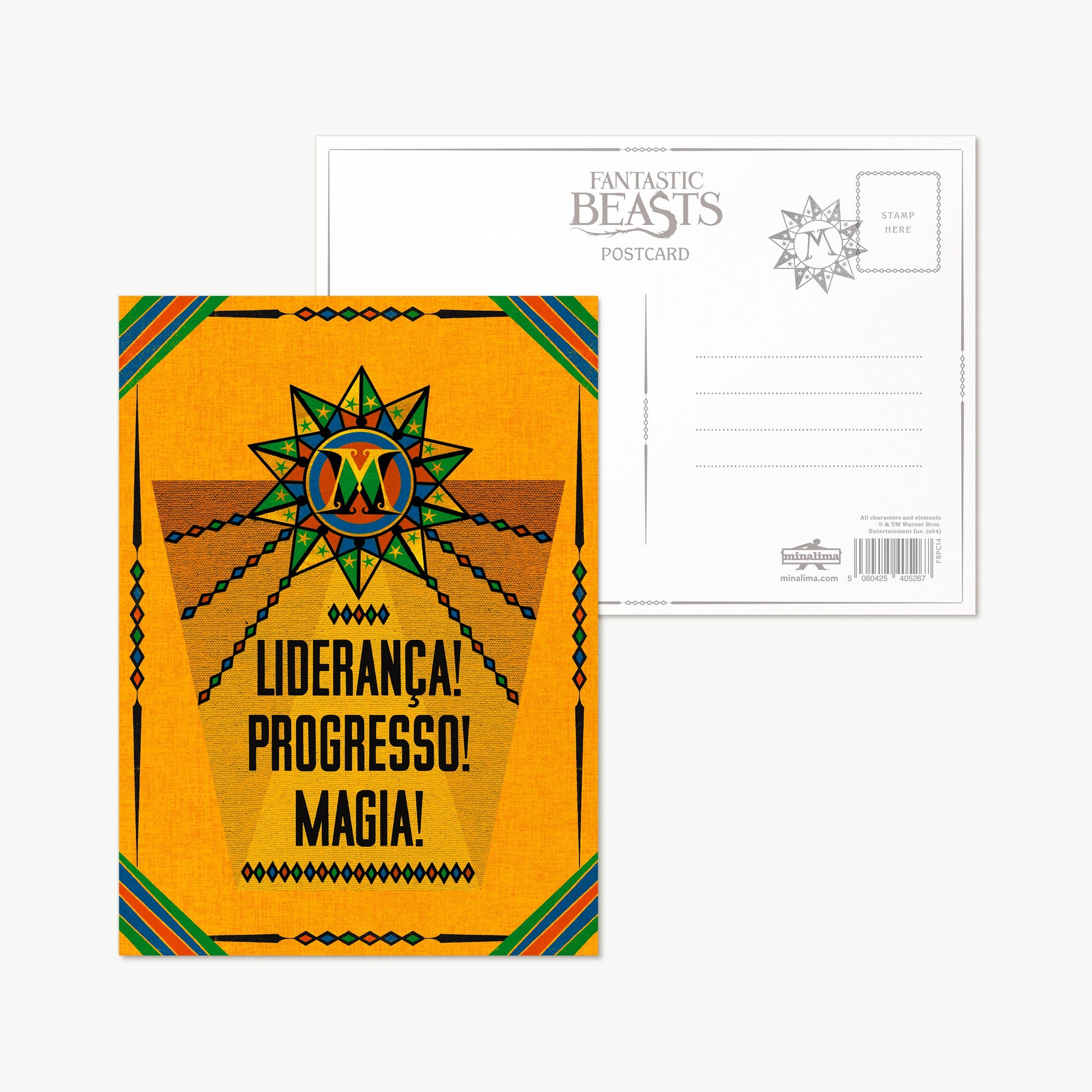 Liderança-Progresso-Magia-képeslap