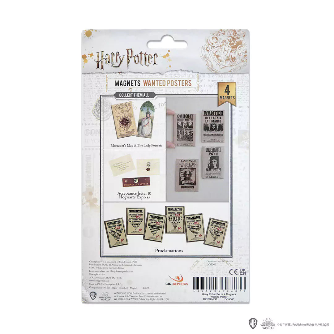 harry-potter-wanted-mágnes-poszter-csomagolás